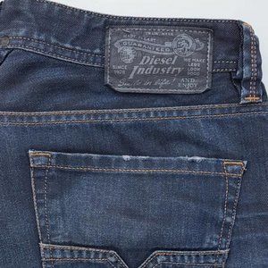 34X32 Men Diesel Blue Jeans